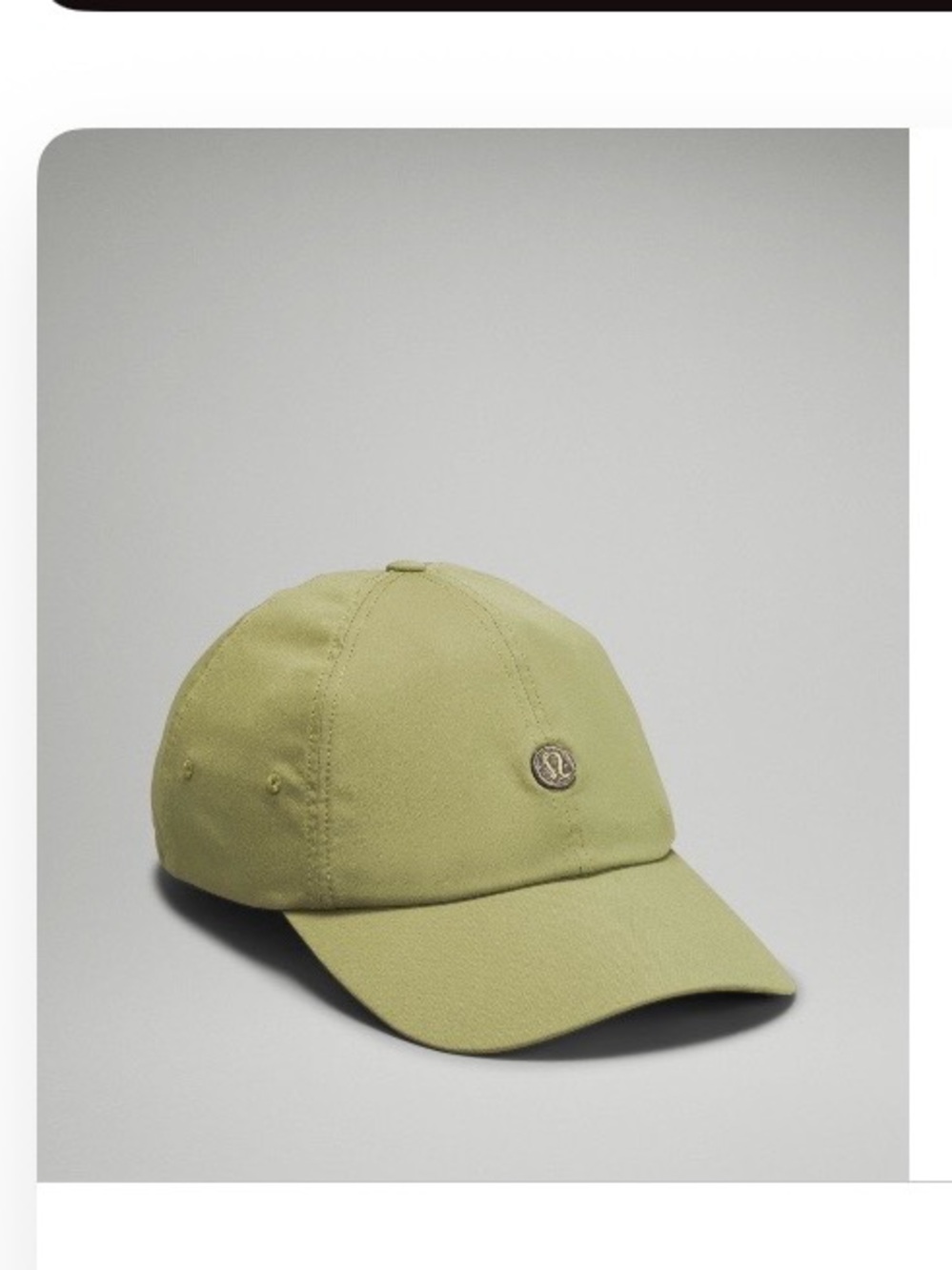 lululemon athletica Light Green Baseball Cap